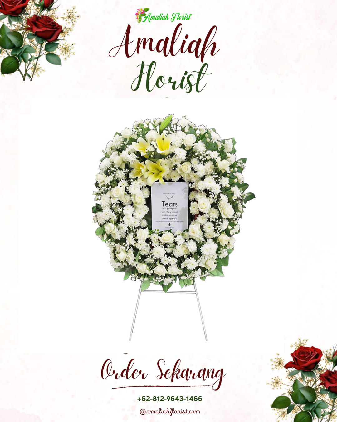 Krans Bunga Duka Pagerwojo